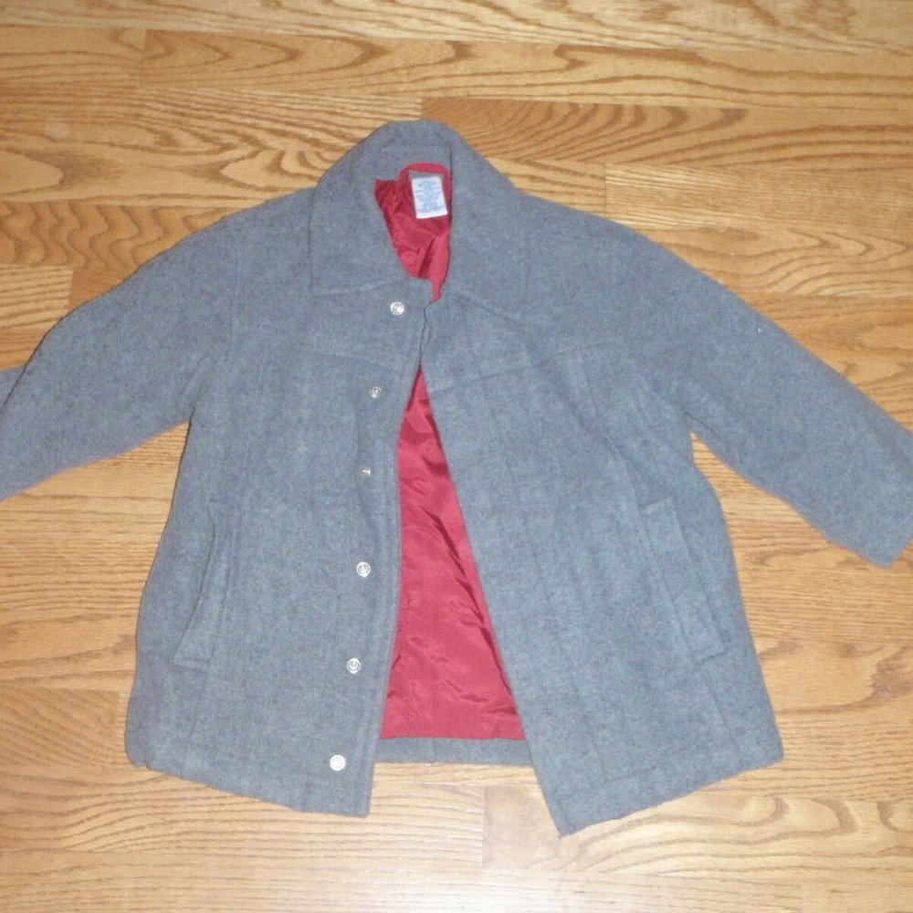 Gymboree Boys Small Size 3 Gray Casual Jacket